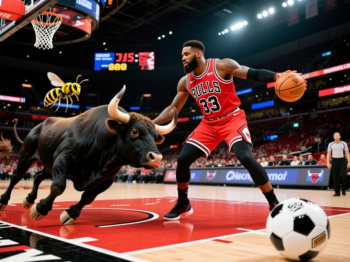 公牛横扫黄蜂,拉文砍下33分 第2张