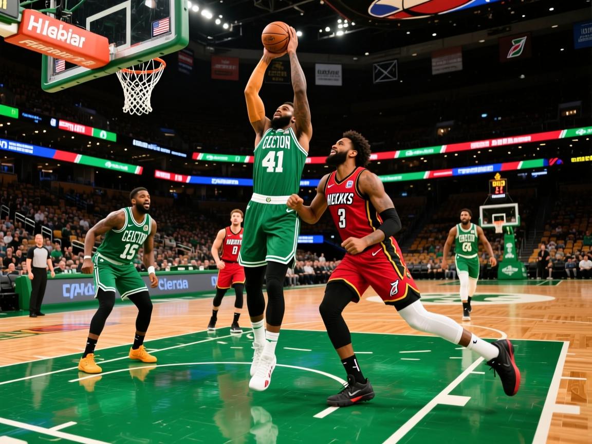 热火大胜凯尔特人,晋级东部半决赛 第1张